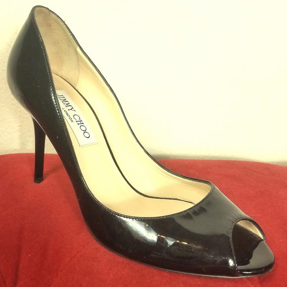 Jimmy Choo Shoes - Jimmy Choo Pumps Evelyn Amputee Right 37 Peep Toe